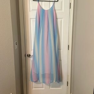 OCEANS OF LOVE MULTI OMBRE MAXI DRESS